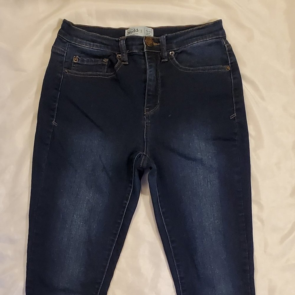 Mudd high rise jean legging dark blue